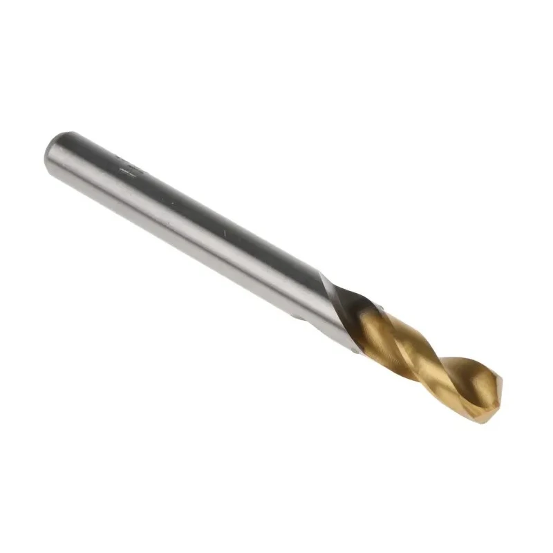 RS PRO HSS G Twist Stub Drill Bit 13mm Size, 66mm Overall Length, 6mm Shank, Titanium Nitride Finish, 5 Pieces 787-7286