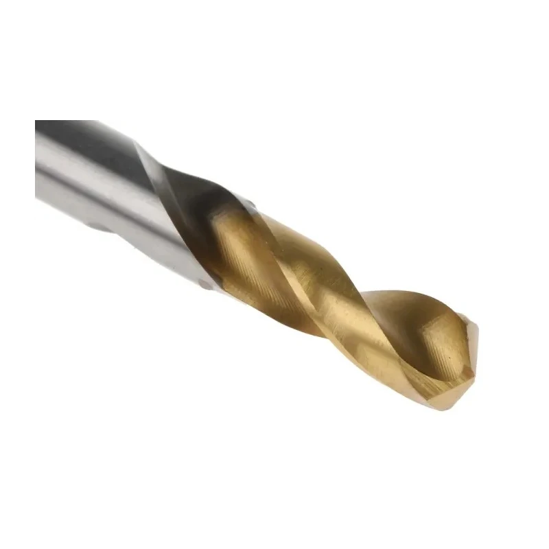RS PRO HSS G Twist Stub Drill Bit 13mm Size, 66mm Overall Length, 6mm Shank, Titanium Nitride Finish, 5 Pieces 787-7286
