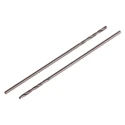 RS PRO High-Speed Steel (HSS) Drill Bit 1.75 mm Size, 21 mm Overall Length, 22 mm Drilling Length, 4-Flute Helical 787-7321