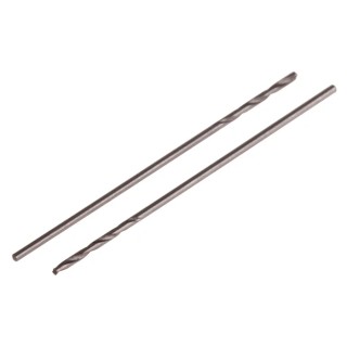 RS PRO High-Speed Steel (HSS) Drill Bit 1.75 mm Size, 21 mm Overall Length, 22 mm Drilling Length, 4-Flute Helical 787-7321