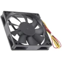 ARX CeraDyna Series Ceramic Bearing Axial Fan 12V DC, 61 m³/h Air Flow, 2.52 W, 3500 RPM, IP20, 80 mm x 80 mm x 15.3 mm 