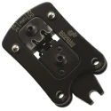 Souriau Sunbank by Eaton TRIM TRIO Crimping Head, Coaxial Type Crimp Die, Hex Size 1.6 mm, Insulated, Black S20SCM20