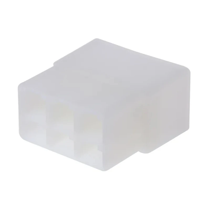 TE Connectivity AMP FASTIN-FASTON 6 Way Polyamide 66 Crimp Terminal Housing 6.35 mm Tab Size 480004-5