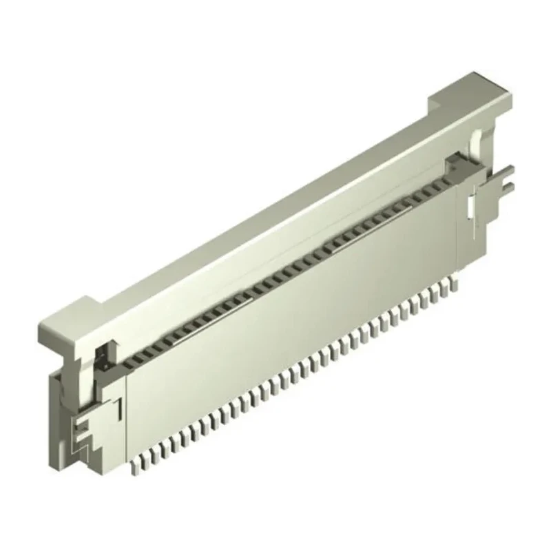 Molex 0.5 mm Pitch 50 Way Right Angle Female FPC Connector ZIF Top Contact 54104-5033