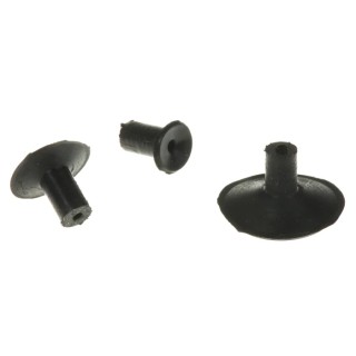 Ersa 9 mm Flat Silicone Suction Cup with One-Touch Fitting Vertical Vacuum Entry SVP13A