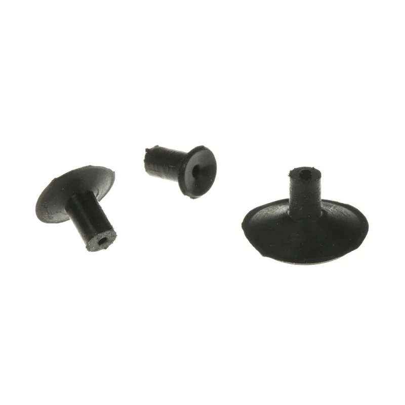 Ersa 9 mm Flat Silicone Suction Cup with One-Touch Fitting Vertical Vacuum Entry SVP13A