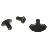Ersa 9 mm Flat Silicone Suction Cup with One-Touch Fitting Vertical Vacuum Entry SVP13A