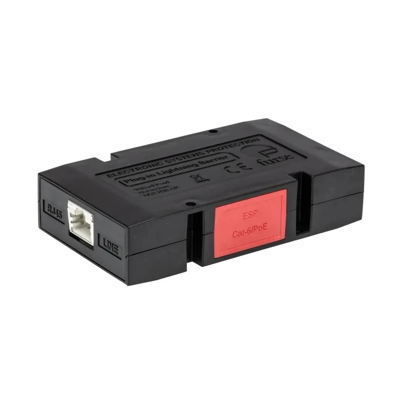 WJ Furse ESP Cat-6 Surge Suppressor Unit 58V Maximum Voltage 10kA Maximum Surge Current DIN 7TCA085400R0024 ESP CAT-6/POE