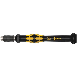 Wera Bit Holder Screwdriver, 23 mm Blade Length, 97 mm Overall Length, Insulated, ESD Safe 05300004001