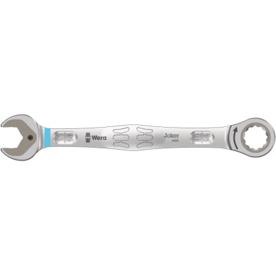 Wera Combination Ratchet Spanner Nickel Chrome Plated 235mm Overall 11/16 in 05073286001