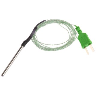 RS PRO K Narrow Immersion Temperature Probe 50 mm Length 4 mm Diameter 250 °C Max 788-7144