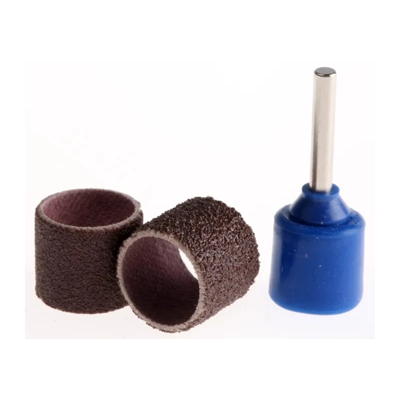 Dremel 3-Piece Multitool Accessory Set, Sanding Mandrel and 60 & 120 Grit Bands 3.2mm Shank 35,000rpm 2615S407JA