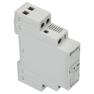 Finder 2-Pole Contactor with 24V AC/DC Coil, 25A Contact Current, 2.2W Power Rating, 1 NO/1 NC 22.32.0.024.4520