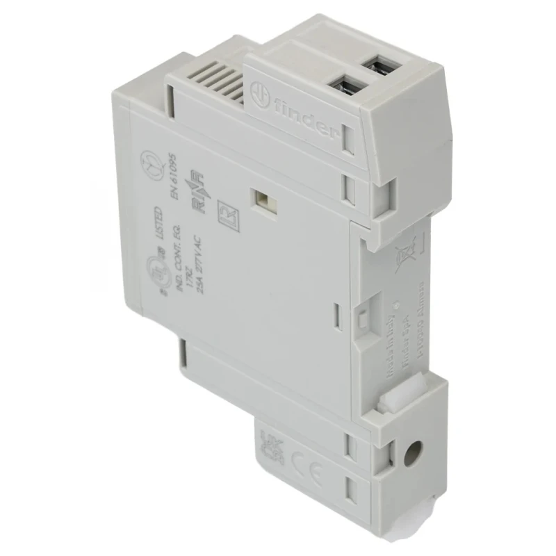 Finder 2-Pole Contactor with 24V AC/DC Coil, 25A Contact Current, 2.2W Power Rating, 1 NO/1 NC 22.32.0.024.4520