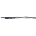 TE Connectivity Type 55 Series Red Blue 0.38 mm² 22 AWG Hook Up Wire, 19x34 AWG Core Strands, 100 m 55A1121-22-2/6-9