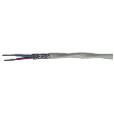 TE Connectivity Type 55 Series Red Blue 0.38 mm² 22 AWG Hook Up Wire, 19x34 AWG Core Strands, 100 m 55A1121-22-2/6-9