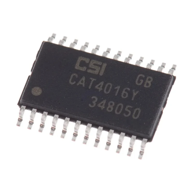 onsemi LED Driver IC, 3V dc, 5.5 V dc, 1.6 A Output Current, 24-Pin TSSOP CAT4016Y-T2