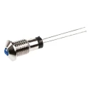 Marl Blue LED Panel Mount Indicator 570 Series 6 mm 4.5V Lead Pin Termination 570-320-04