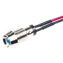 Marl Blue Panel Mount Indicator Lead Wire Termination 4.5V IP67 8 mm 
