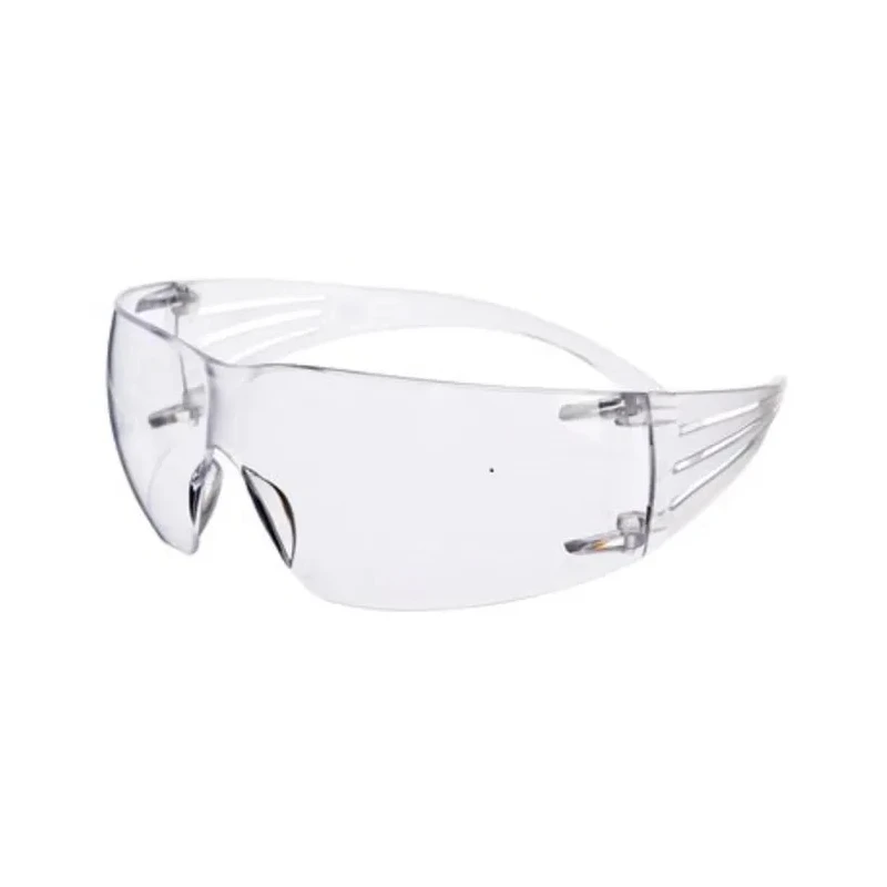 3M SecureFit SF200 Eye Protection Safety Glasses, Anti-Mist, Fog Resistant, Scratch Resistant Clear Polycarbonate Lens SF200