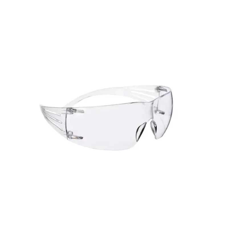3M SecureFit SF200 Eye Protection Safety Glasses, Anti-Mist, Fog Resistant, Scratch Resistant Clear Polycarbonate Lens SF200