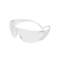 3M SecureFit SF200 Eye Protection Safety Glasses, Anti-Mist, Fog Resistant, Scratch Resistant Clear Polycarbonate Lens SF200