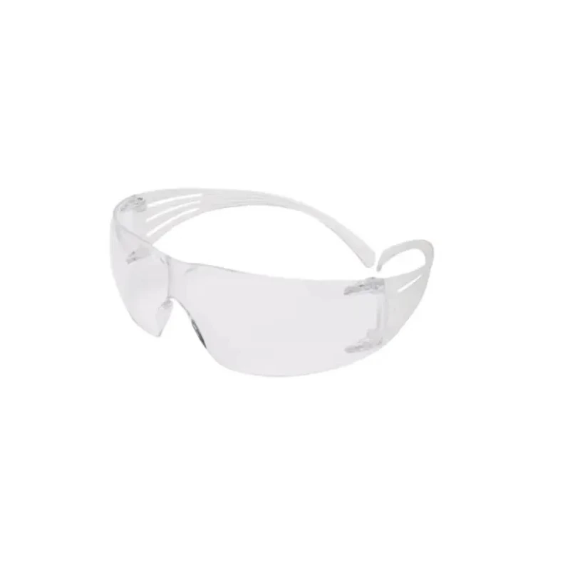 3M SecureFit SF200 Eye Protection Safety Glasses, Anti-Mist, Fog Resistant, Scratch Resistant Clear Polycarbonate Lens SF200