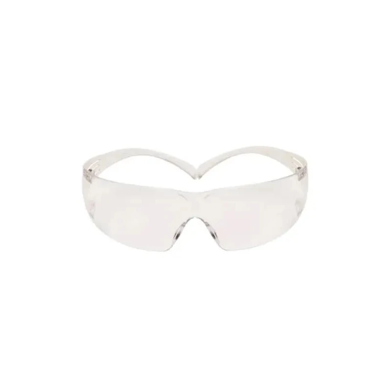 3M SecureFit SF200 Eye Protection Safety Glasses, Anti-Mist, Fog Resistant, Scratch Resistant Clear Polycarbonate Lens SF200