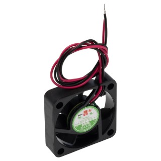 RS PRO DC Sealed Sleeve Axial Fan 5V DC, 11.9 m³/h Airflow, 1.92W Power, 190 mA Max Current, IP44, 40x40x10 mm IP44