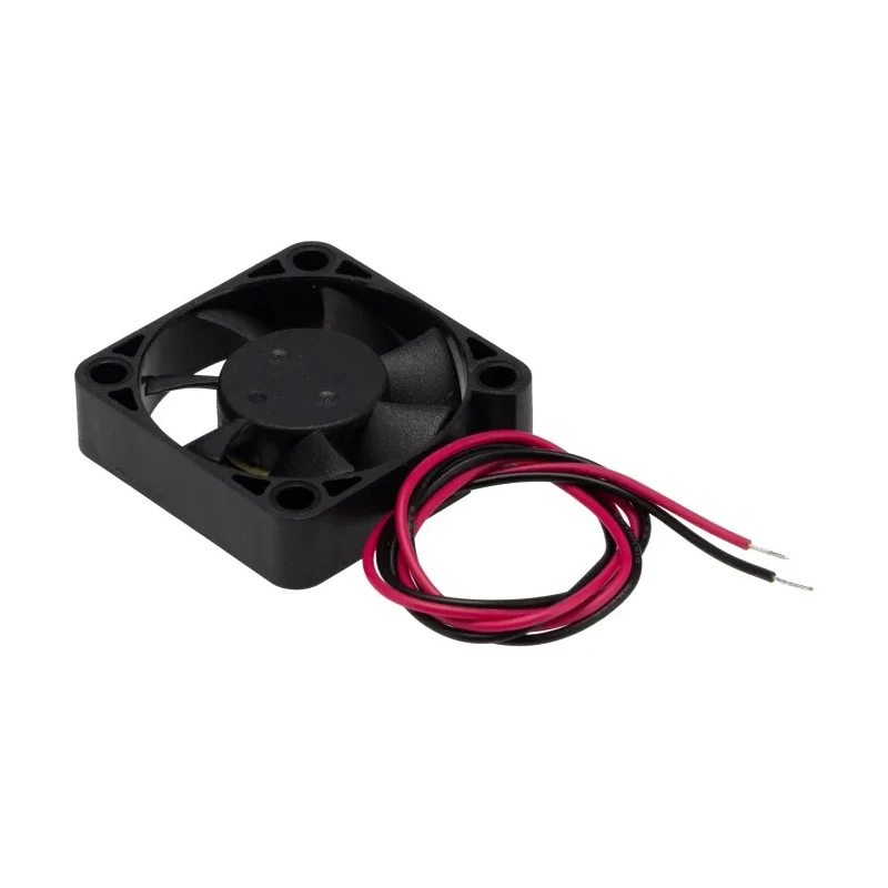 RS PRO DC Sealed Sleeve Axial Fan 5V DC, 11.9 m³/h Airflow, 1.92W Power, 190 mA Max Current, IP44, 40x40x10 mm IP44