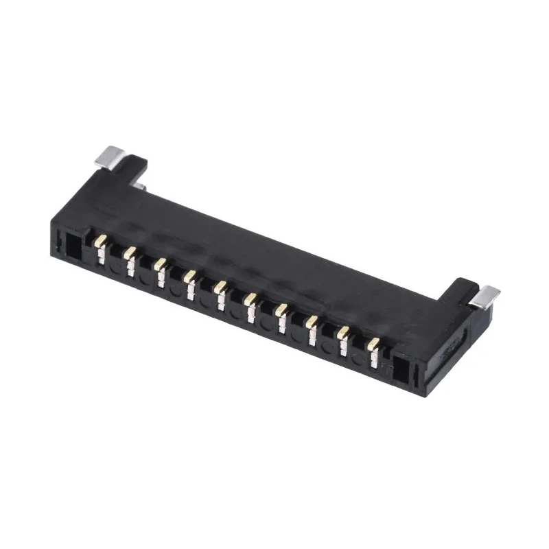 Molex Pico-Lock Series Right Angle Surface PCB Header, 10 Contact, 1.5 mm Pitch, 1 Row, Shrouded 504050-1091