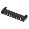 Molex Pico-Lock Series Right Angle Surface PCB Header, 10 Contact, 1.5 mm Pitch, 1 Row, Shrouded 504050-1091