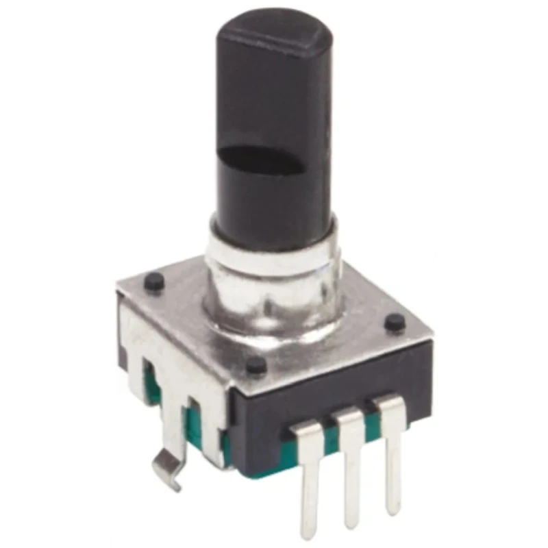 Bourns 12 ppr Pulse Incremental Mechanical Rotary Encoder with 6 mm Flat Shaft, Through Hole Mount PEC12R-4020F-S0012