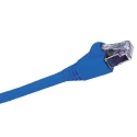 Molex CES PCD Cat6 Shielded Ethernet Cable, Low Smoke Zero Halogen Jacket, Blue, 2 m, Terminated 