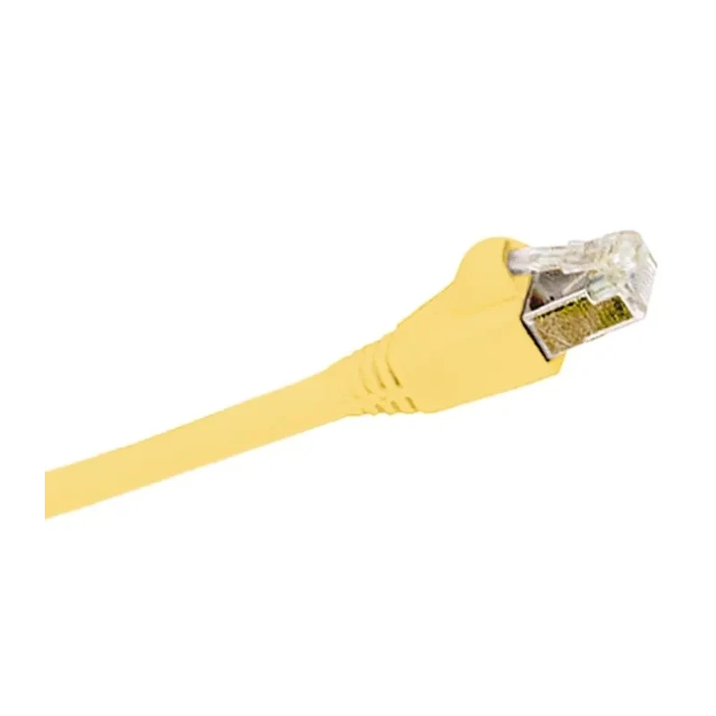 Molex CES PowerCat 6 Cat6 Ethernet Cable 3m Yellow RJ45 Male to RJ45 Male Shielded Low Smoke Zero Halogen PCD-04005-0K