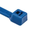 HellermannTyton High Chemical Resistant Cable Tie, 201 mm Length x 4.7 mm Width, Blue Ethylene 111-00732 T50R-E/TFE-BU