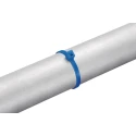 HellermannTyton High Chemical Resistant Cable Tie, 201 mm Length x 4.7 mm Width, Blue Ethylene 111-00732 T50R-E/TFE-BU