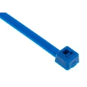 HellermannTyton High Chemical Resistant Cable Tie, 201 mm Length x 4.7 mm Width, Blue Ethylene 111-00732 T50R-E/TFE-BU