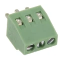 Phoenix Contact PCB Terminal Block 3-Contact 2.54 mm Pitch 1 Row 6A 125V 790-1092