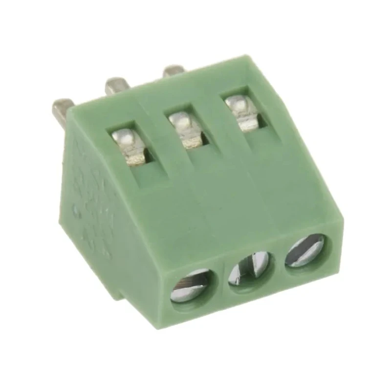 Phoenix Contact PCB Terminal Block 3-Contact 2.54 mm Pitch 1 Row 6A 125V 790-1092