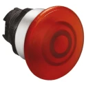 Lovato Electric Platinum Series Red 22 mm Cutout Spring Return Push Button Head LPCBL6144