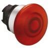 Lovato Electric Platinum Series Red 22 mm Cutout Spring Return Push Button Head LPCBL6144