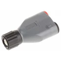 Schutzinger Grey Male Test Connector Adapter Nickel Plated 150V 3A SABNC 7013 / M / GR