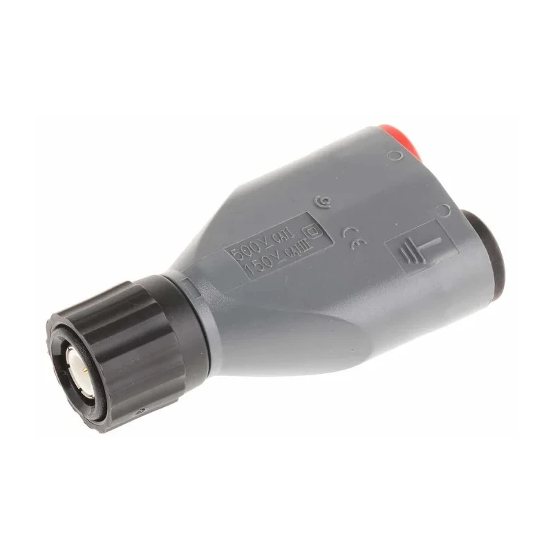 Schutzinger Grey Male Test Connector Adapter Nickel Plated 150V 3A SABNC 7013 / M / GR