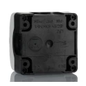 Lovato Electric Spring Return Control Station Switch SPST Green Polycarbonate Push Button I Marking 22mm Cutout S1P10