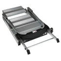 RS Pro 3 Tread Aluminium Steps 0.66m Platform Height Silver 789-8517