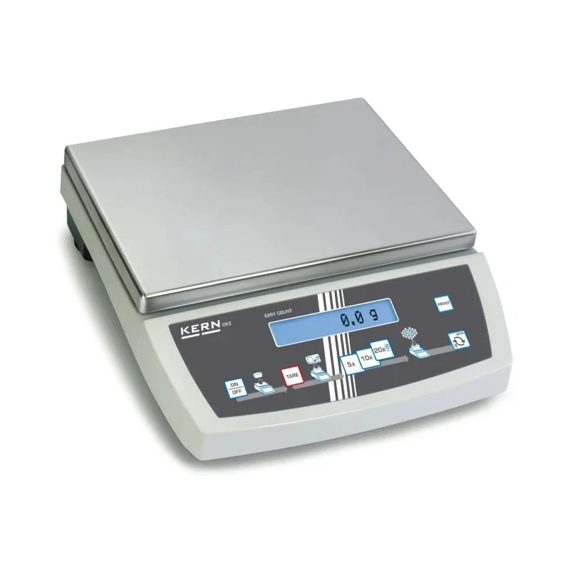 Kern Electronic Weighing Scale 6kg Capacity, 0.02g Resolution, RS232 Interface CKE 6K0.02