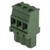 RS PRO Pluggable Terminal Block 3-Contact 5.08 mm Pitch 1 Row 16A 300V Polyamide Housing 790-0812