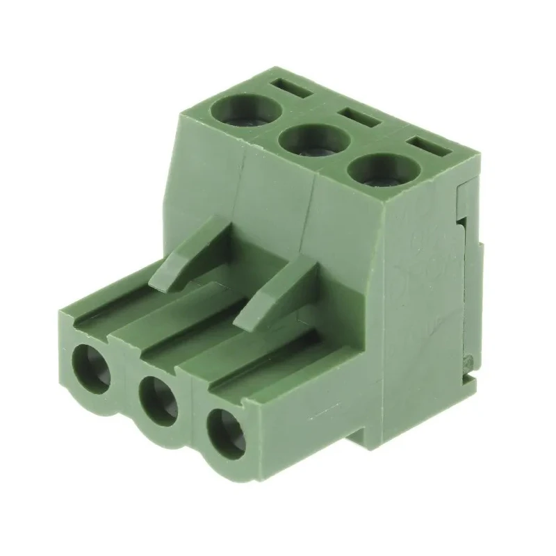 RS PRO 3-Contact Pluggable Terminal Block 5.08 mm Pitch 16A 300V Polyamide Housing 790-0705