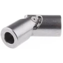 RS PRO Universal Joint, Single Plain Joint, Bore 12mm, 62mm Length, Steel, 600 Nm Peak Torque 790-6731